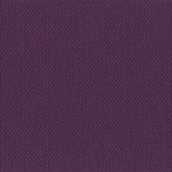Woven fabric texture in muted plum with a ribbed surface, displaying tonal variations and a dense, matte finish with vertical ridges.